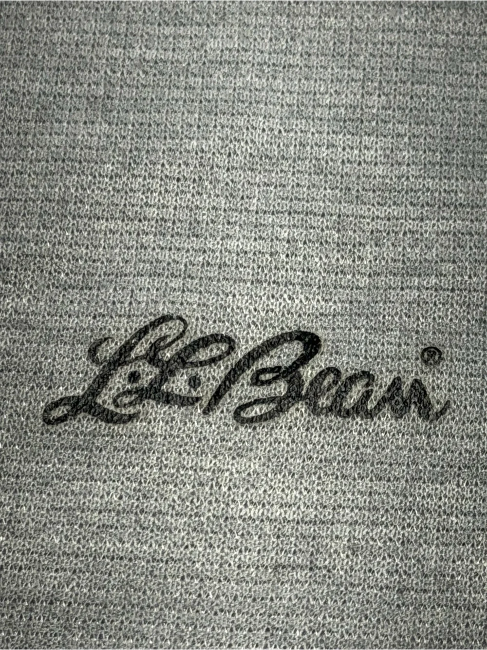Vintage L.L. Bean Light Gray Short Sleeve Crewneck Tee